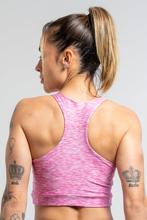 Top Nadador Flamê Rosa