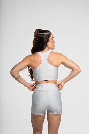 Top Nadador Mármore Cinza