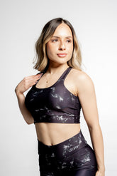 Top Nadador Mármore Preto