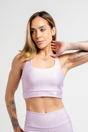 Top Nadador Mármore Rosa