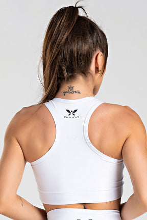 Top Nadador Básico Liso Branco