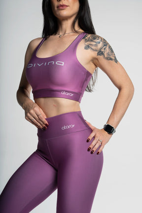 Top Nadador Divina Degradê Rosa