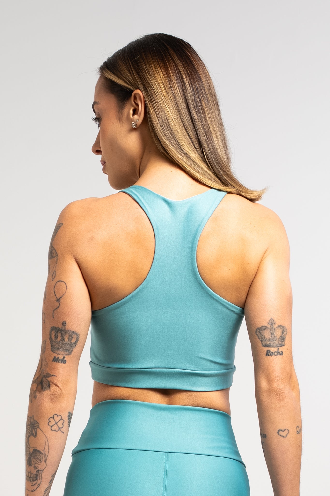 Top Nadador Divina Degradê Verde