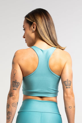 Top Nadador Divina Degradê Verde