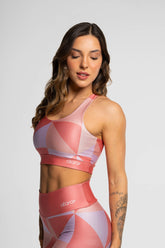 Top Nadador Vitral Rosa