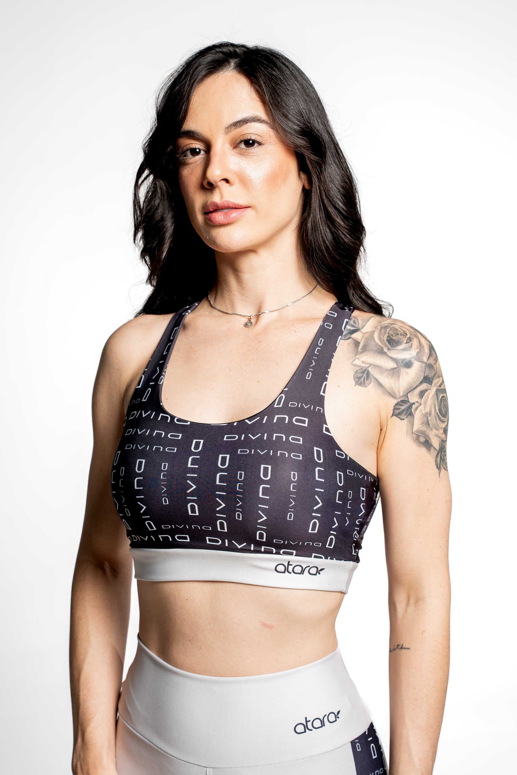 Top Nadador Stripe Divina